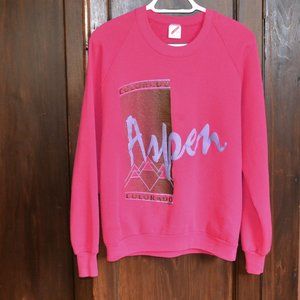 Vintage Aspen Colorado Sweatshirt L